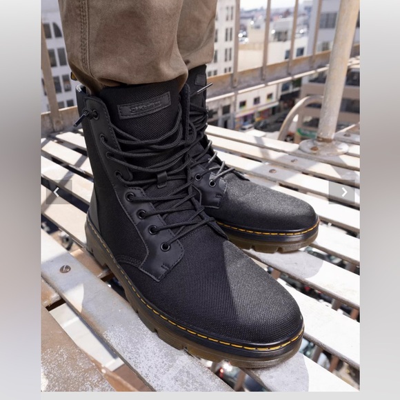 DR.MARTENS COMBS POLY
CASUAL BOOTS Black Extra Tough Poly+Rubbery men 10 unisex - Picture 1 of 17